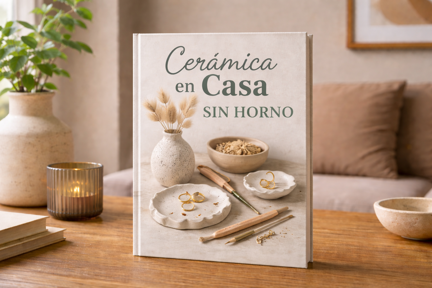 Ceramica en casa sin horno